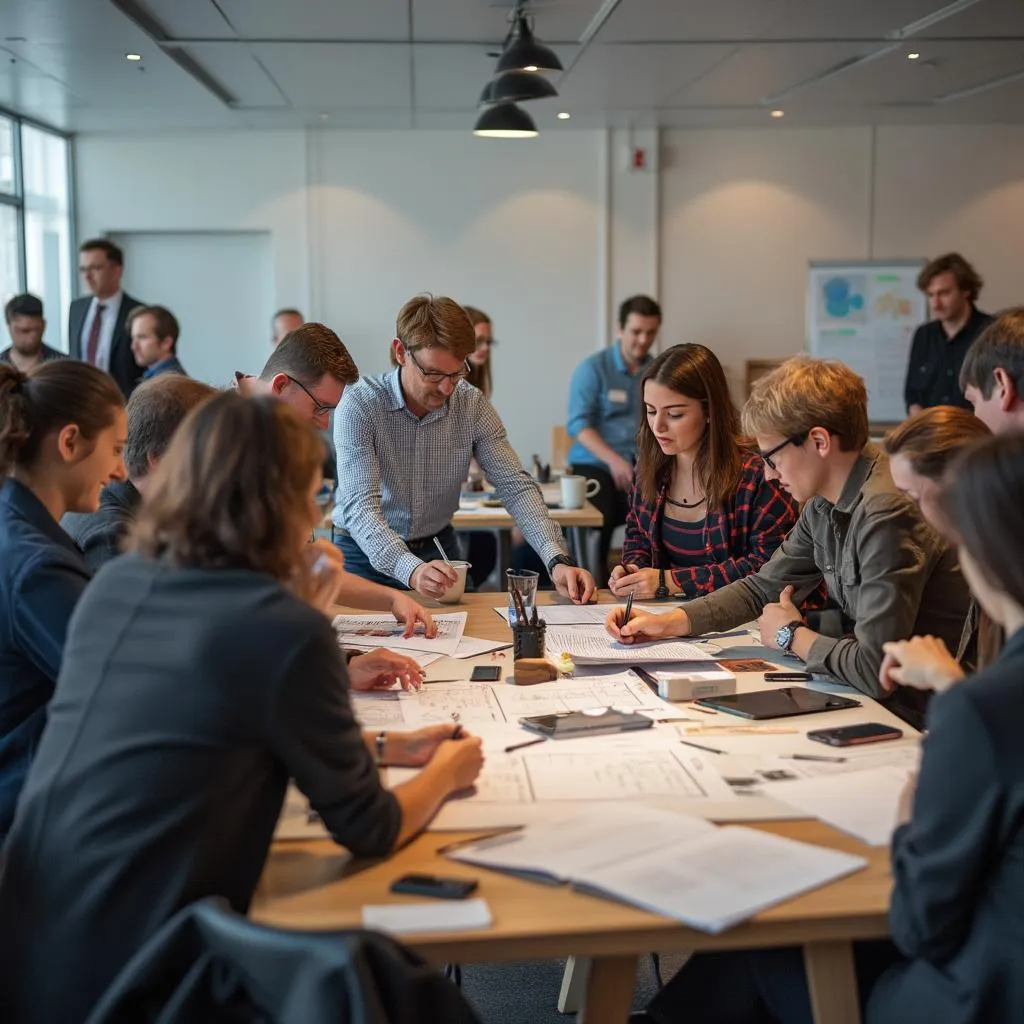 Taller de innovación de modelos de negocio facilitado por EstrategiaCo